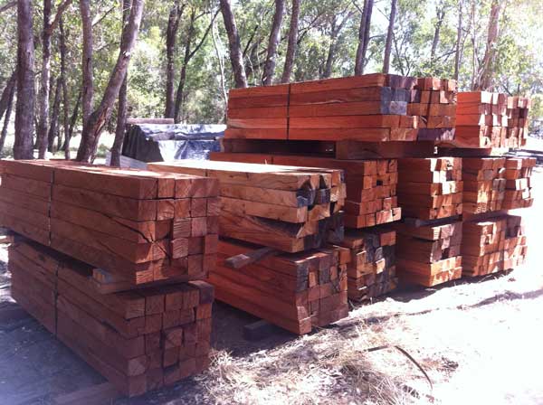 Timber Jarrow Dannys Timber Supplies - Jarrah | jarrah decking | jarrah posts ...